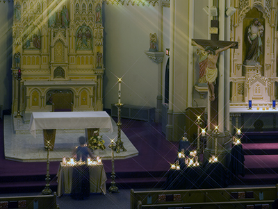 Lighting Candles
